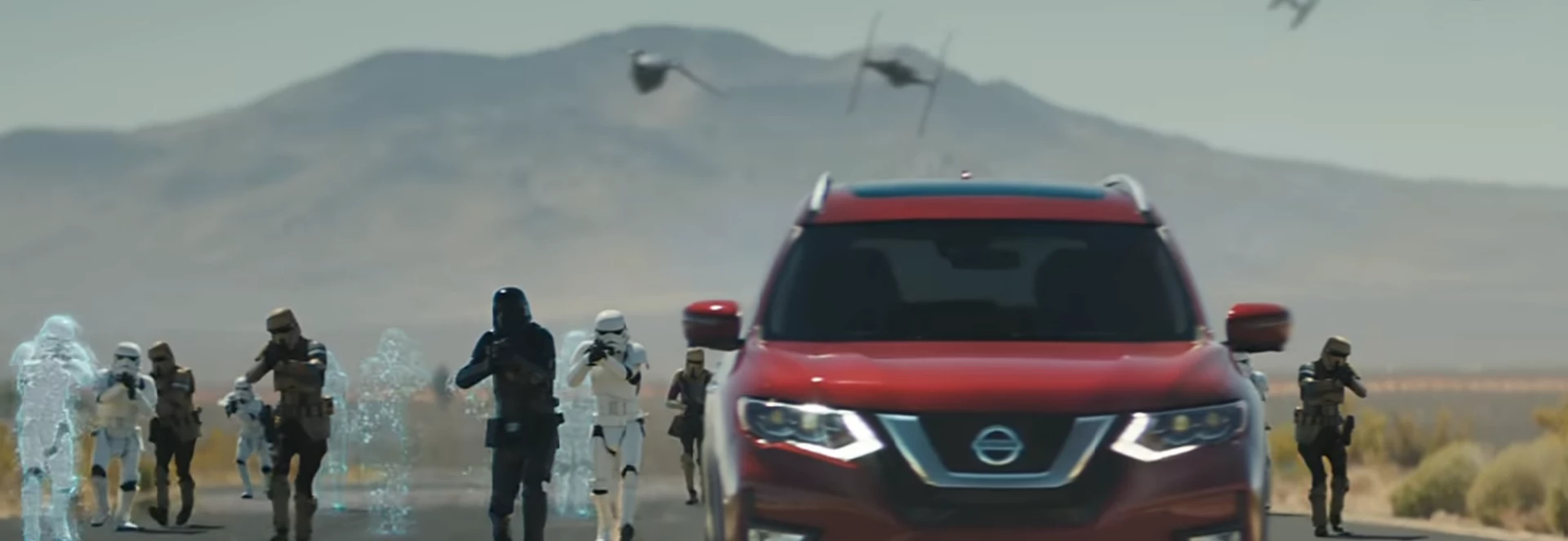 See the Nissan X-Trail battle Rebel scum in new Star Wars: Rogue One tie-in 